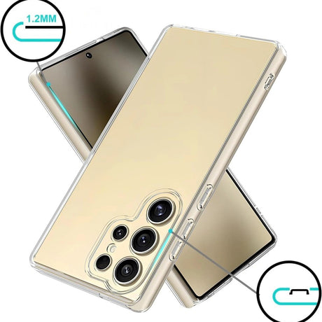 Samsung Galaxy S26 Ultra Tech-Protect Flexair Hybrid Cover - Gennemsigtig