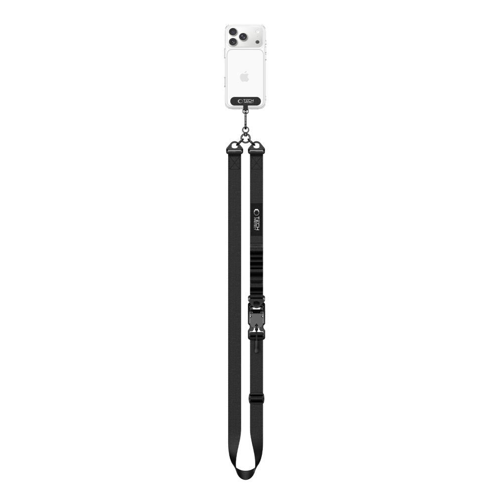 Tech-Protect Rope Crossbody Strap - Sort