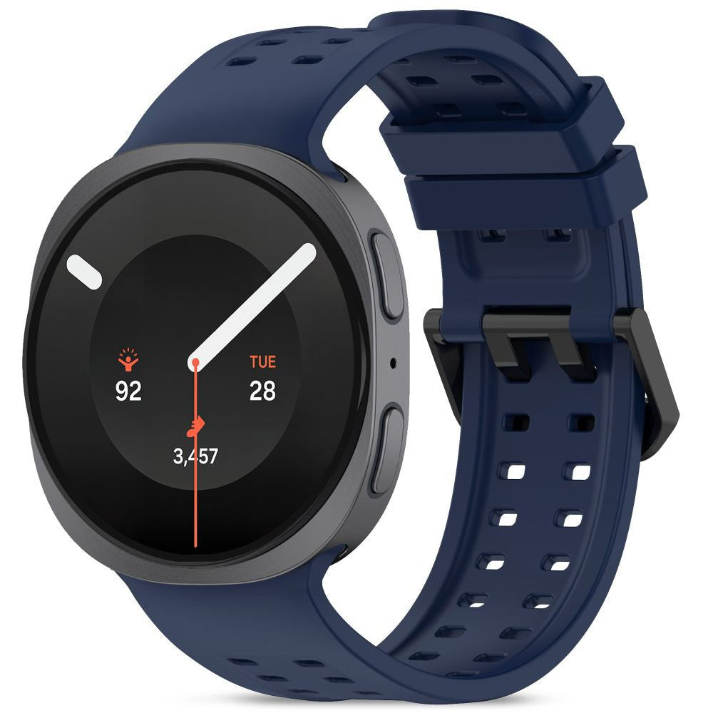 Samsung Galaxy Watch 8 / 9 / Classic (40 / 44 / 46mm) Tech-Protect Silicone Air Urrem - Mørkeblå