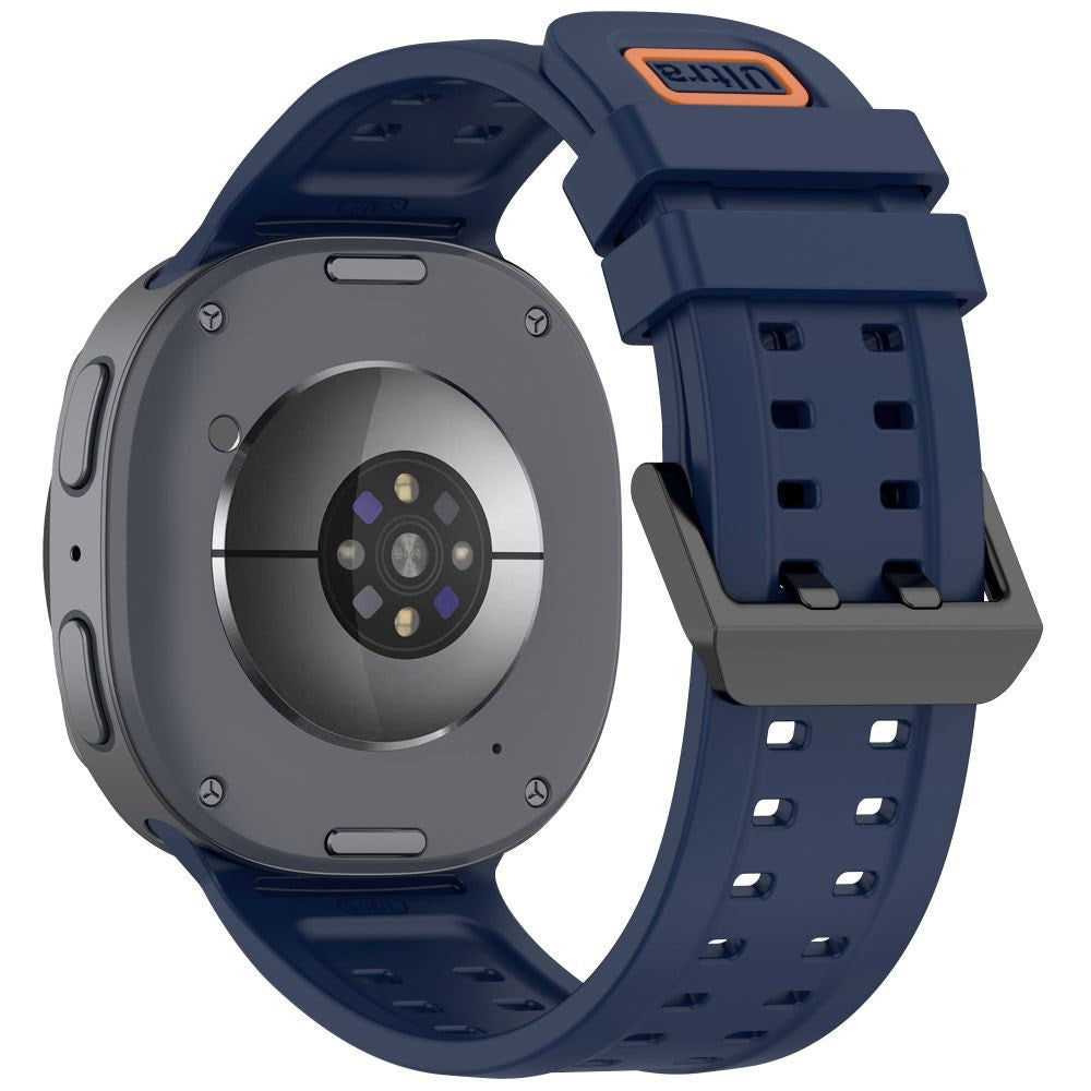 Samsung Galaxy Watch 8 / 9 / Classic (40 / 44 / 46mm) Tech-Protect Silicone Air Urrem - Mørkeblå