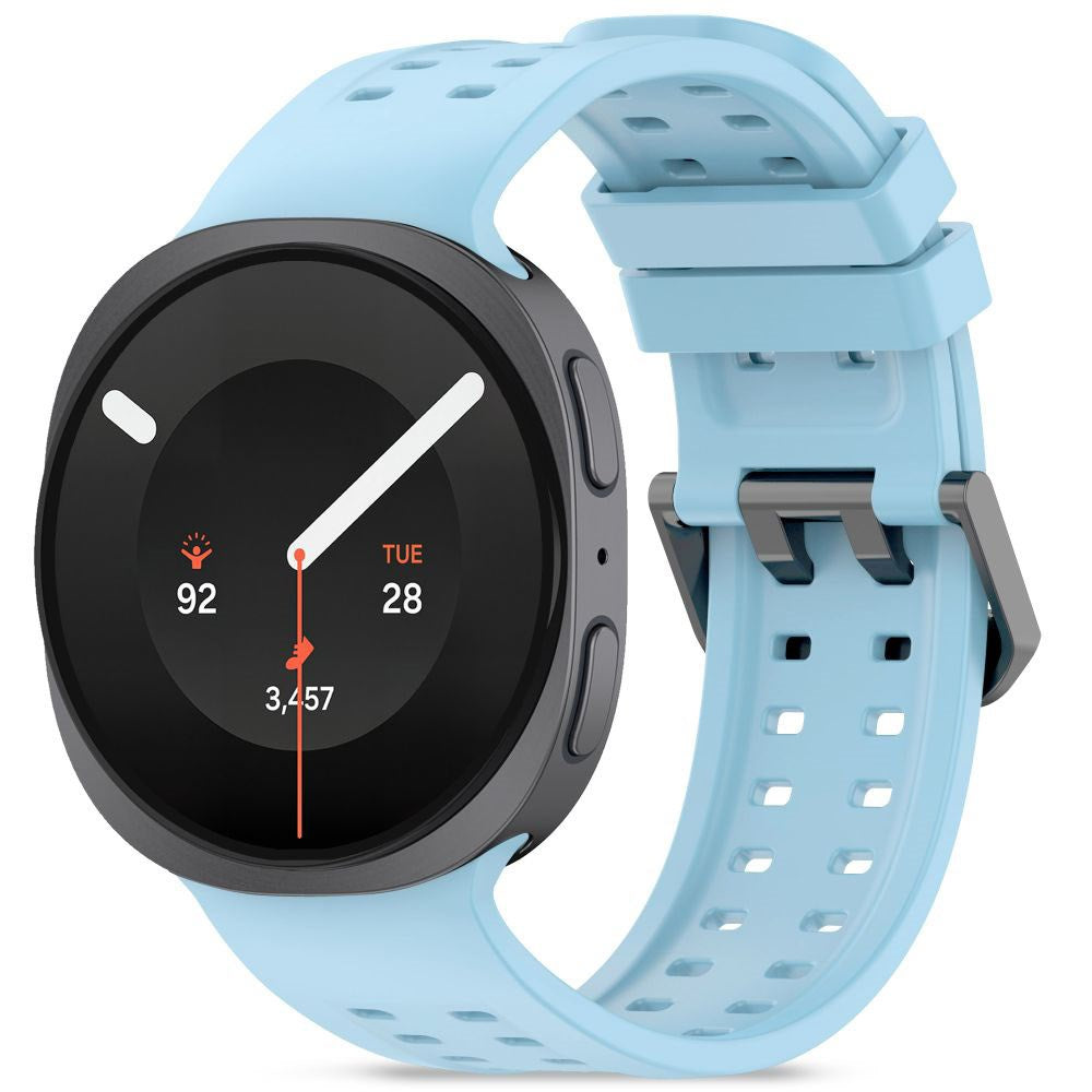 Samsung Galaxy Watch 8 / 9 / Classic (40 / 44 / 46mm) Tech-Protect Silicone Air Urrem - Lyseblå