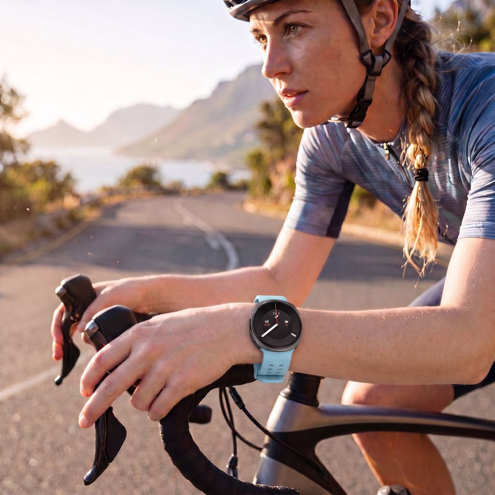 Samsung Galaxy Watch 8 / 9 / Classic (40 / 44 / 46mm) Tech-Protect Silicone Air Urrem - Lyseblå