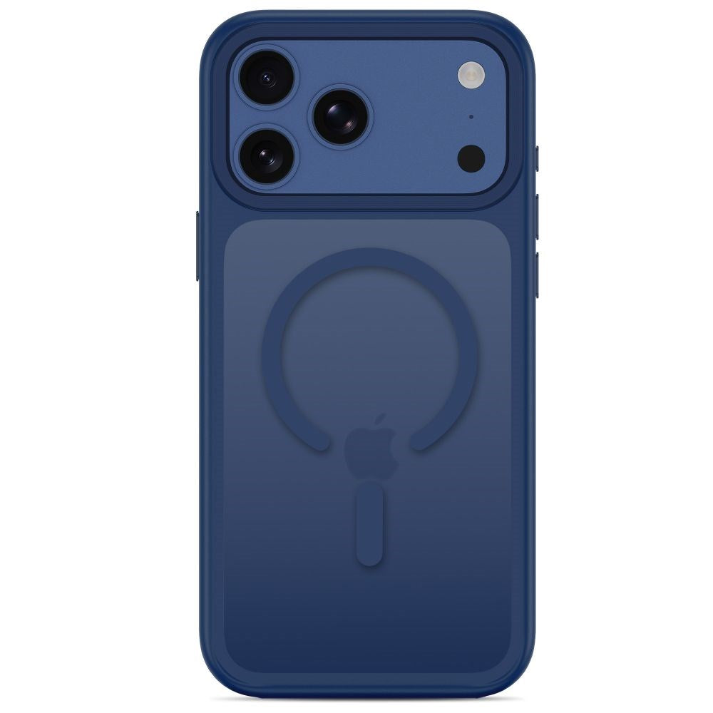iPhone 18 Pro / 17 Pro Tech-Protect MagMat Cover - MagSafe Kompatibel - Mat Mørkeblå