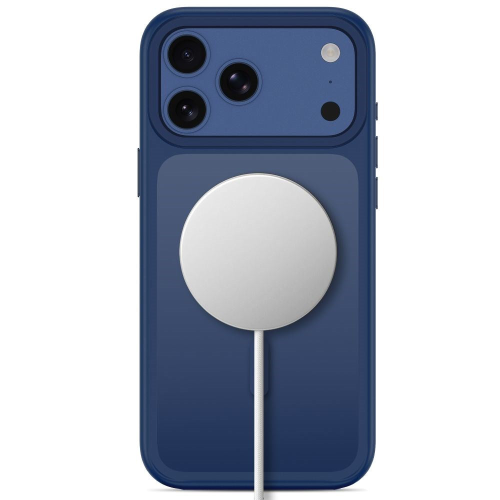 iPhone 18 Pro Max / 17 Pro Max Tech-Protect MagMat Cover - MagSafe Kompatibel - Mat Mørkeblå