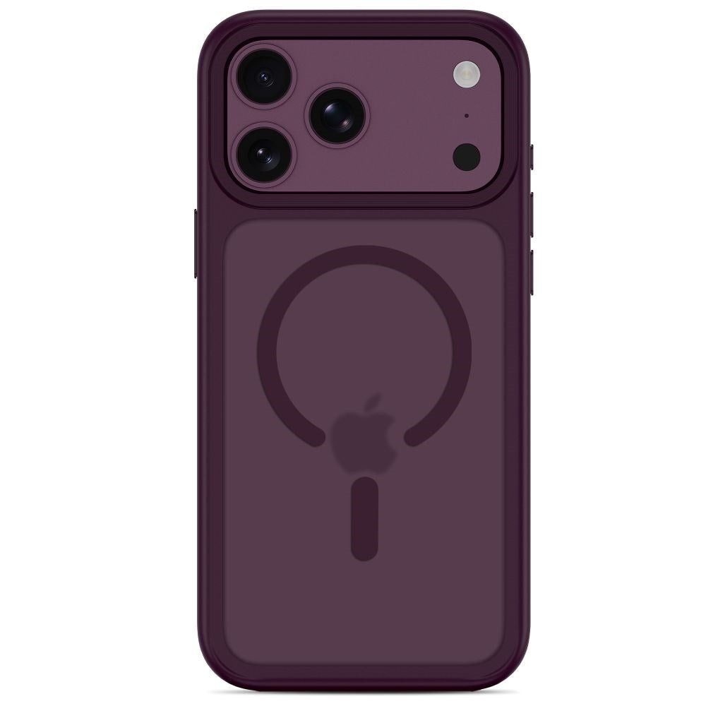 iPhone 18 Pro Max / 17 Pro Max Tech-Protect MagMat Cover - MagSafe Kompatibel - Mat Rød