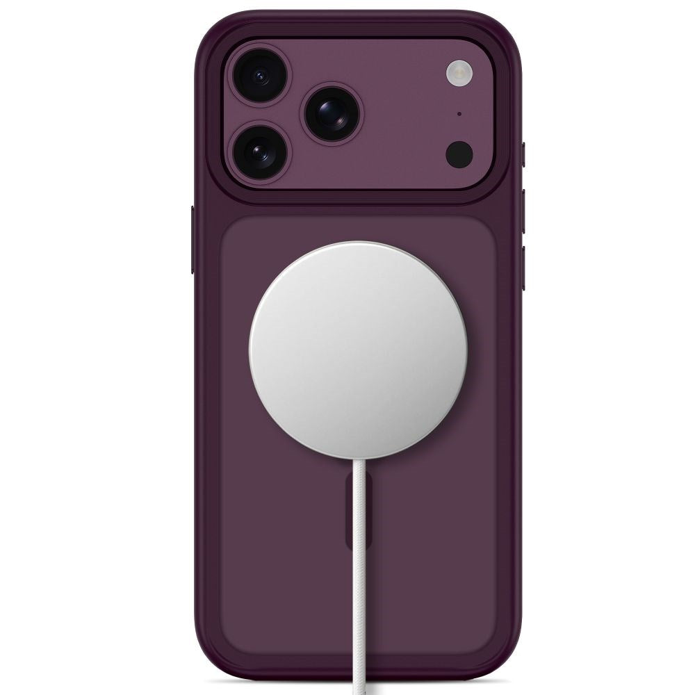 iPhone 18 Pro Max / 17 Pro Max Tech-Protect MagMat Cover - MagSafe Kompatibel - Mat Rød