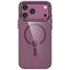 iPhone 18 Pro Max / 17 Pro Max Tech-Protect MagMat Cover - MagSafe Kompatibel - Gennemsigtig / Rød
