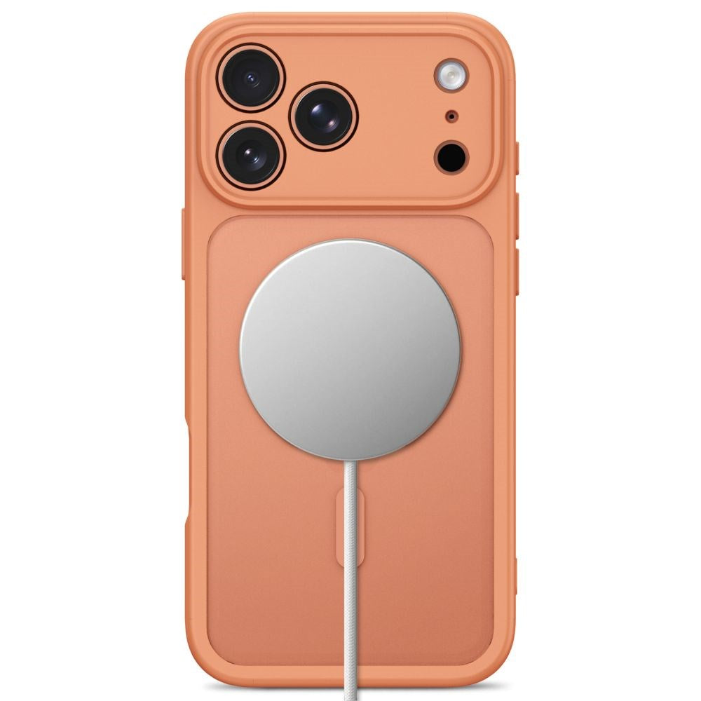 iPhone 17 Pro Max / 18 Pro Max Tech-Protect BasicMag Hybrid Cover - MagSafe Kompatibel - Mat Orange