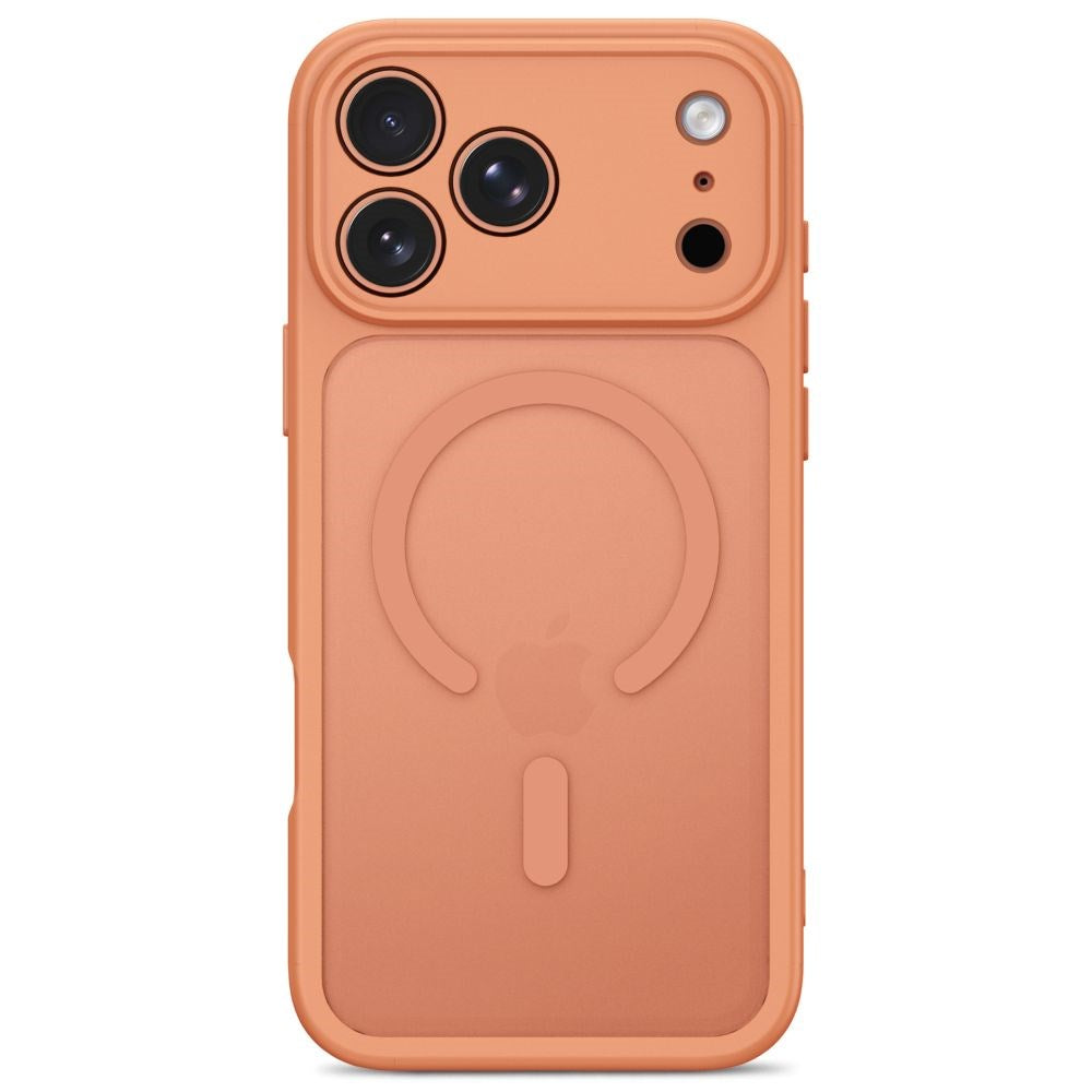 iPhone 17 Pro Max / 18 Pro Max Tech-Protect BasicMag Hybrid Cover - MagSafe Kompatibel - Mat Orange
