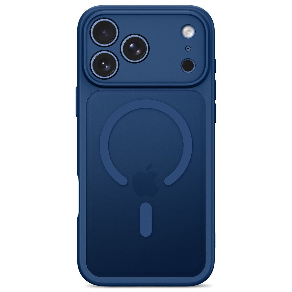iPhone 17 Pro / 18 Pro Tech-Protect BasicMag Hybrid Cover - MagSafe Kompatibel - Mat Mørkeblå