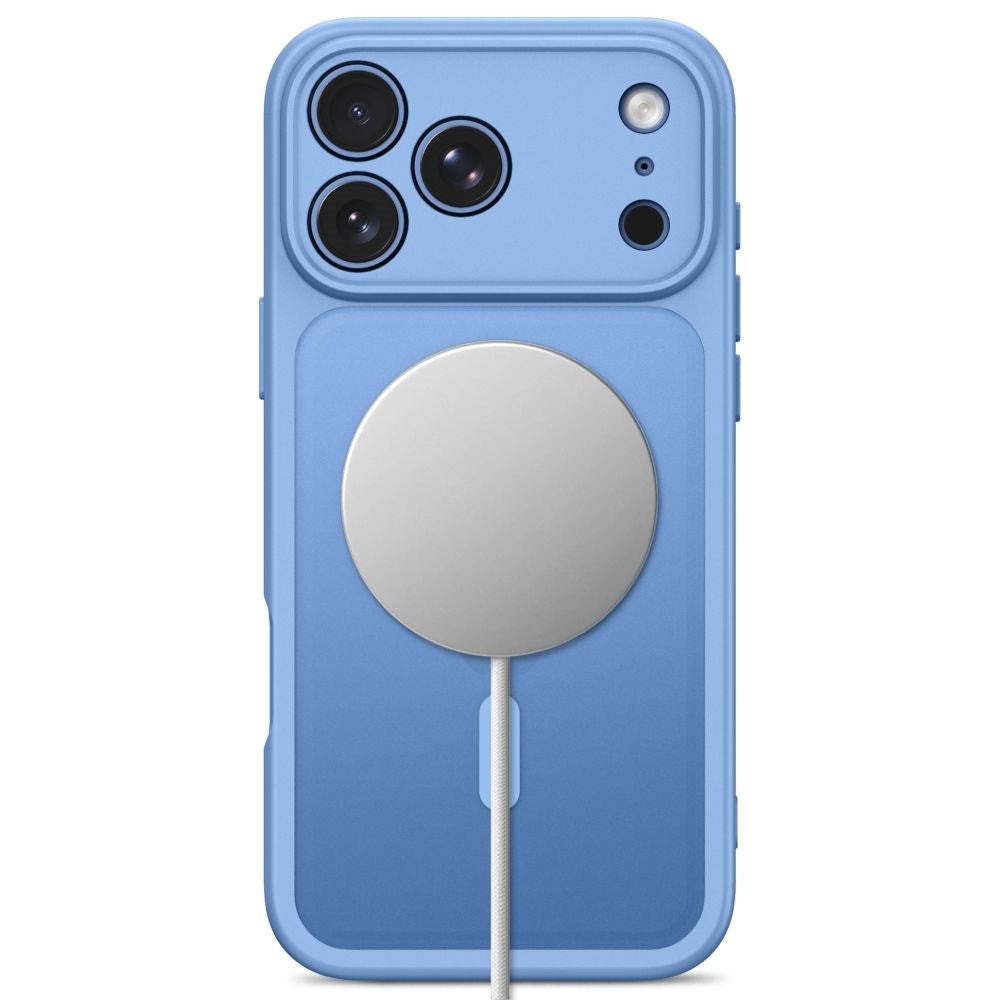 iPhone 17 Pro Max / 18 Pro Max Tech-Protect BasicMag Hybrid Cover - MagSafe Kompatibel - Mat Lyseblå