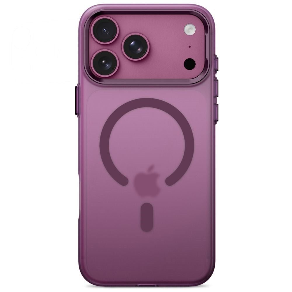 iPhone 18 Pro / 17 Pro Tech-Protect MagZero Cover - MagSafe Kompatibel - Matte Dark Cherry