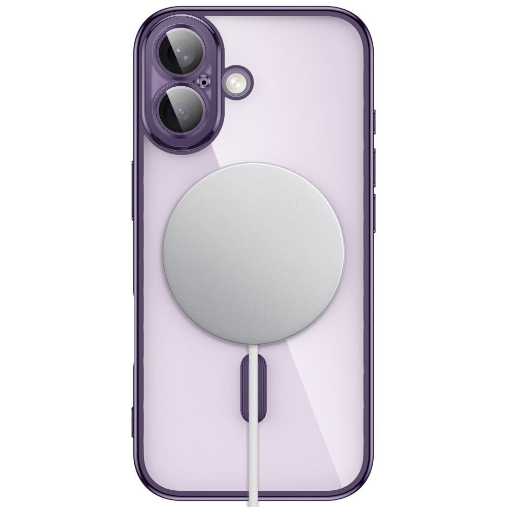 iPhone 17 Tech-Protect MagFlex Cover - MagSafe Kompatibel - Lilla / Gennemsigtig