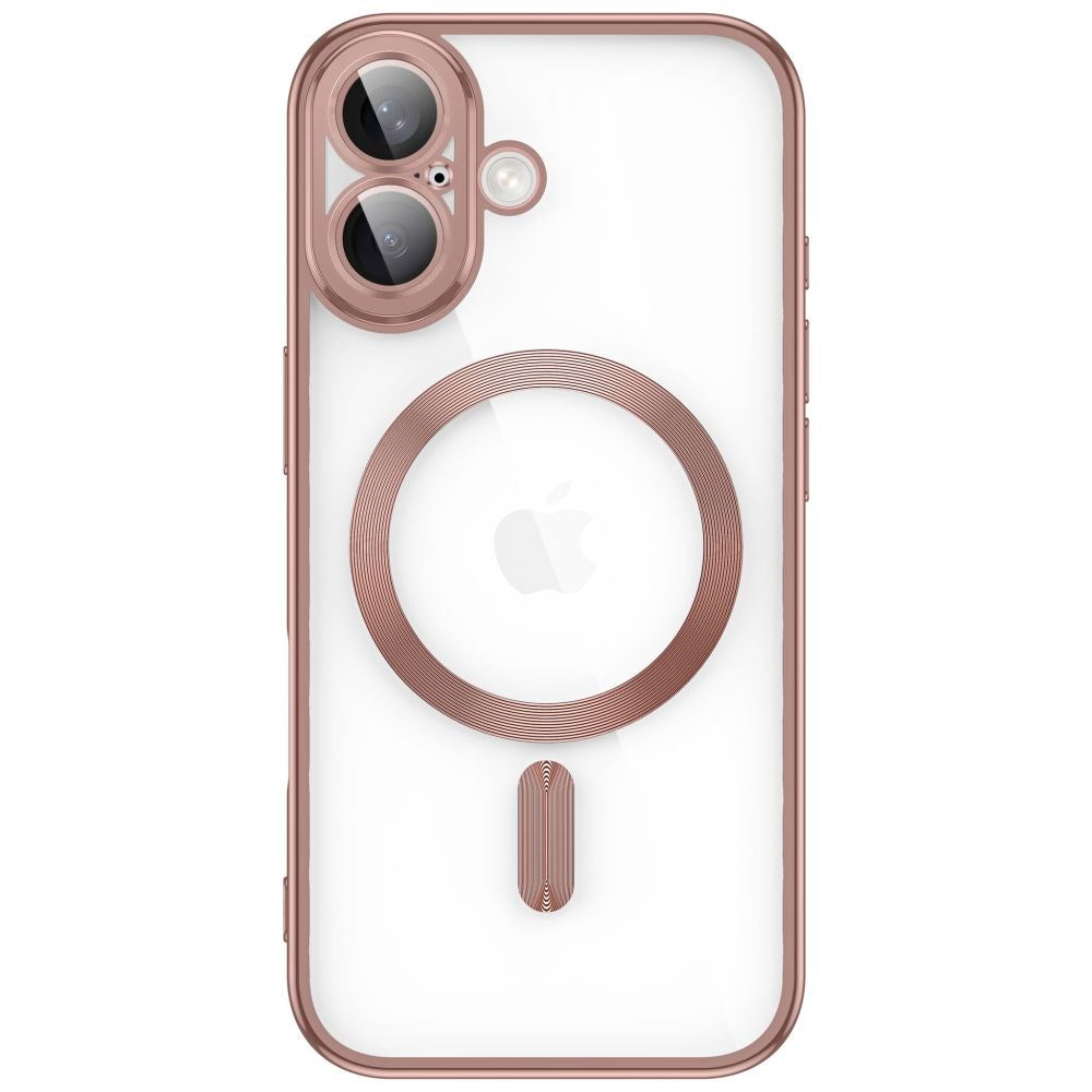 iPhone 17 Tech-Protect MagFlex Cover - MagSafe Kompatibel - Rose Gold / Gennemsigtig
