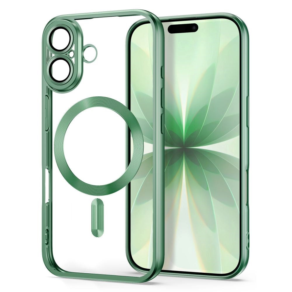iPhone 17 Tech-Protect MagFlex Cover - MagSafe Kompatibel - Grøn