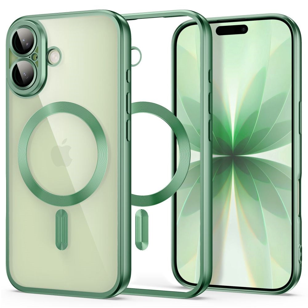 iPhone 17 Tech-Protect MagFlex Cover - MagSafe Kompatibel - Grøn