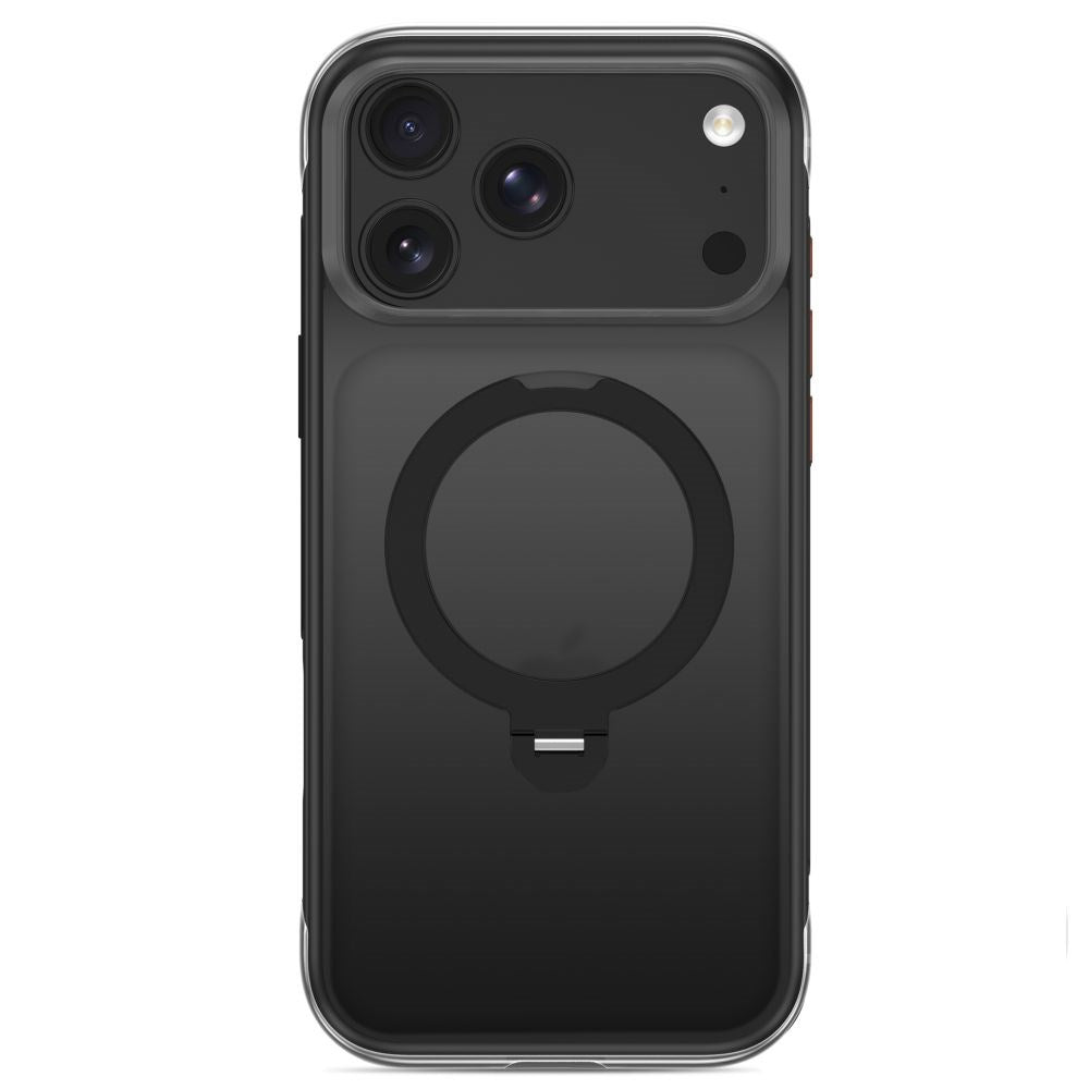 iPhone 18 Pro / 17 Pro Tech-Protect MagAir Stand Cover m. Kickstand - MagSafe Kompatibel - Mat Sort