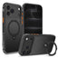 iPhone 18 Pro Max / 17 Pro Max Tech-Protect MagAir Stand Cover m. Kickstand - MagSafe Kompatibel - Mat Sort