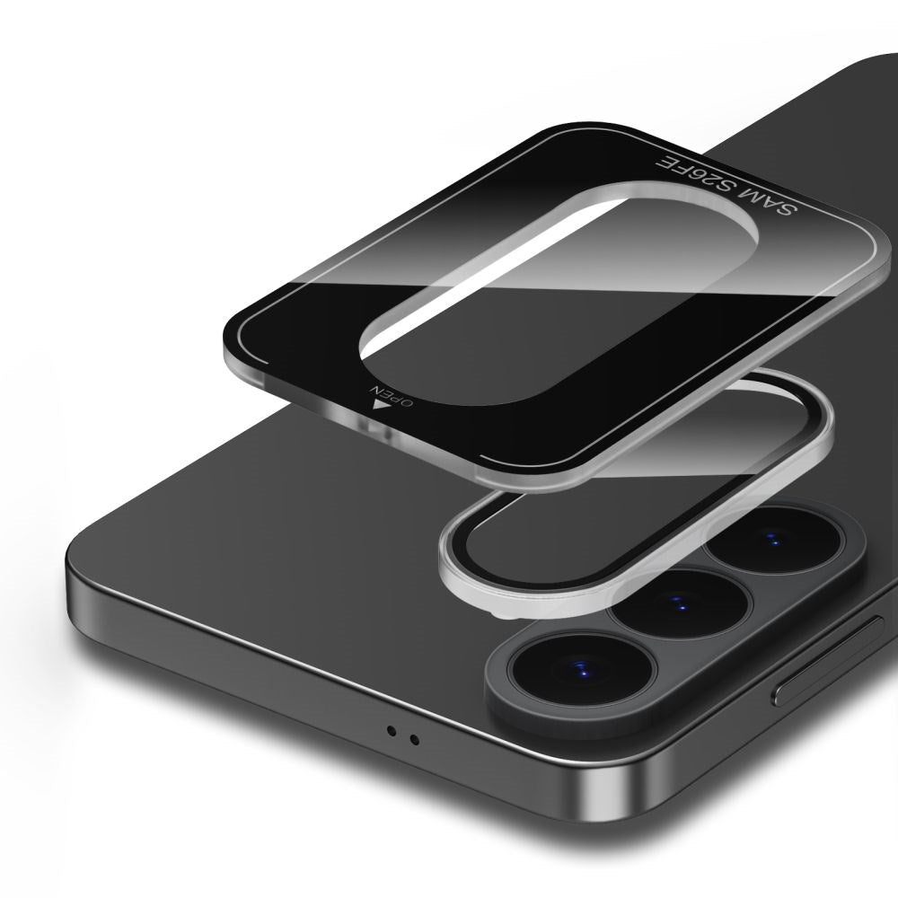 Samsung Galaxt S26 FE Tech-Protect Camring Fit+ Kameralinsebeskyttelse - Gennemsigtig