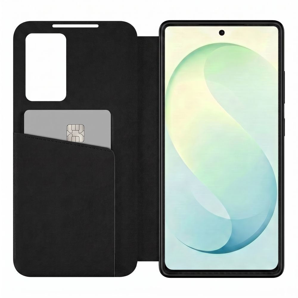 Samsung Galaxy S26 FE Tech-Protect Smart Wallet Flip Cover - Sort