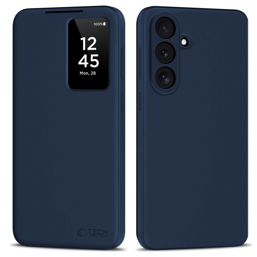Samsung Galaxy S26 FE Tech-Protect Smart Wallet Flip Cover - Blå