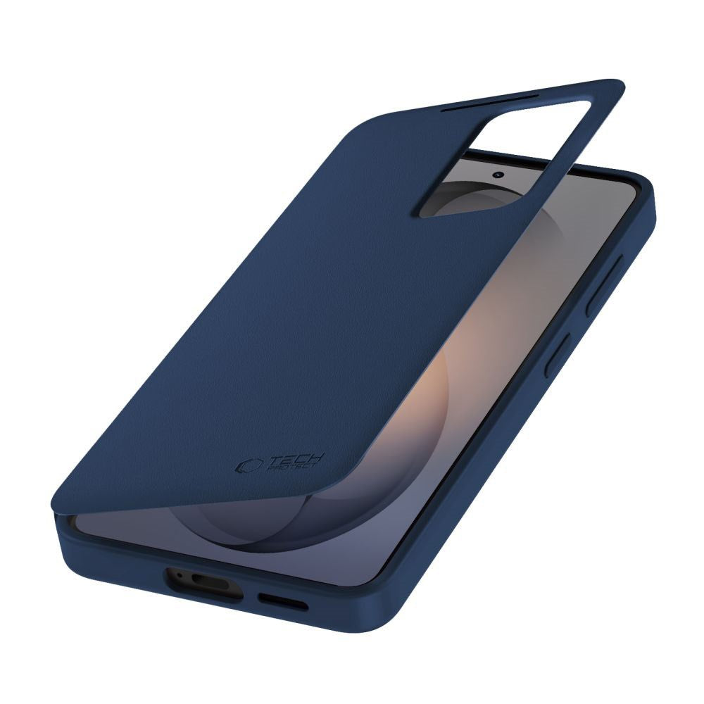 Samsung Galaxy S26 FE Tech-Protect Smart Wallet Flip Cover - Blå
