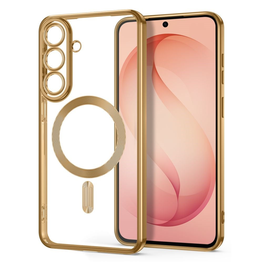 Samsung Galaxy S26 FE Tech-Protect MagFlex Cover - MagSafe Kompatibel - Guld