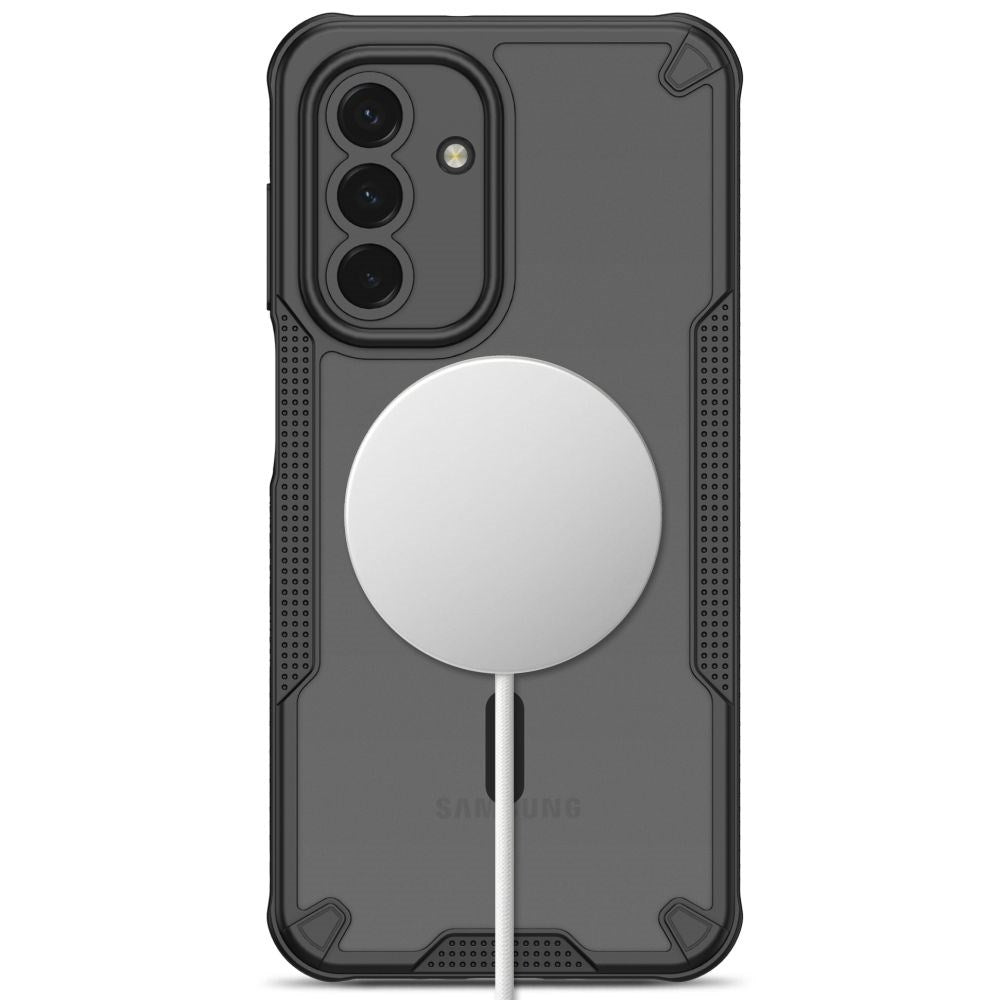 Samsung Galaxy A17 (5G) / A18 / A26 Tech-Protect Rugged Shield Cover - MagSafe Kompatibel - Mat Sort