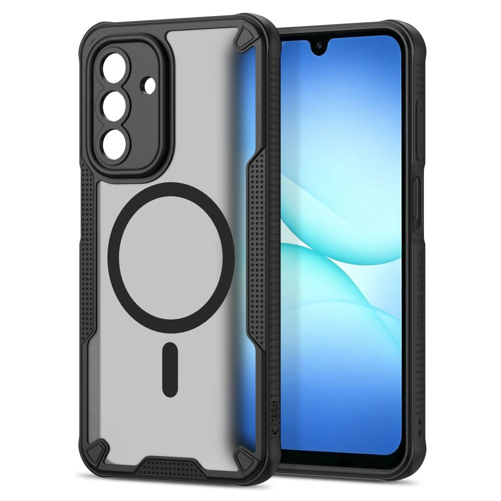 Samsung Galaxy A17 (5G) / A18 / A26 Tech-Protect Rugged Shield Cover - MagSafe Kompatibel - Mat Sort