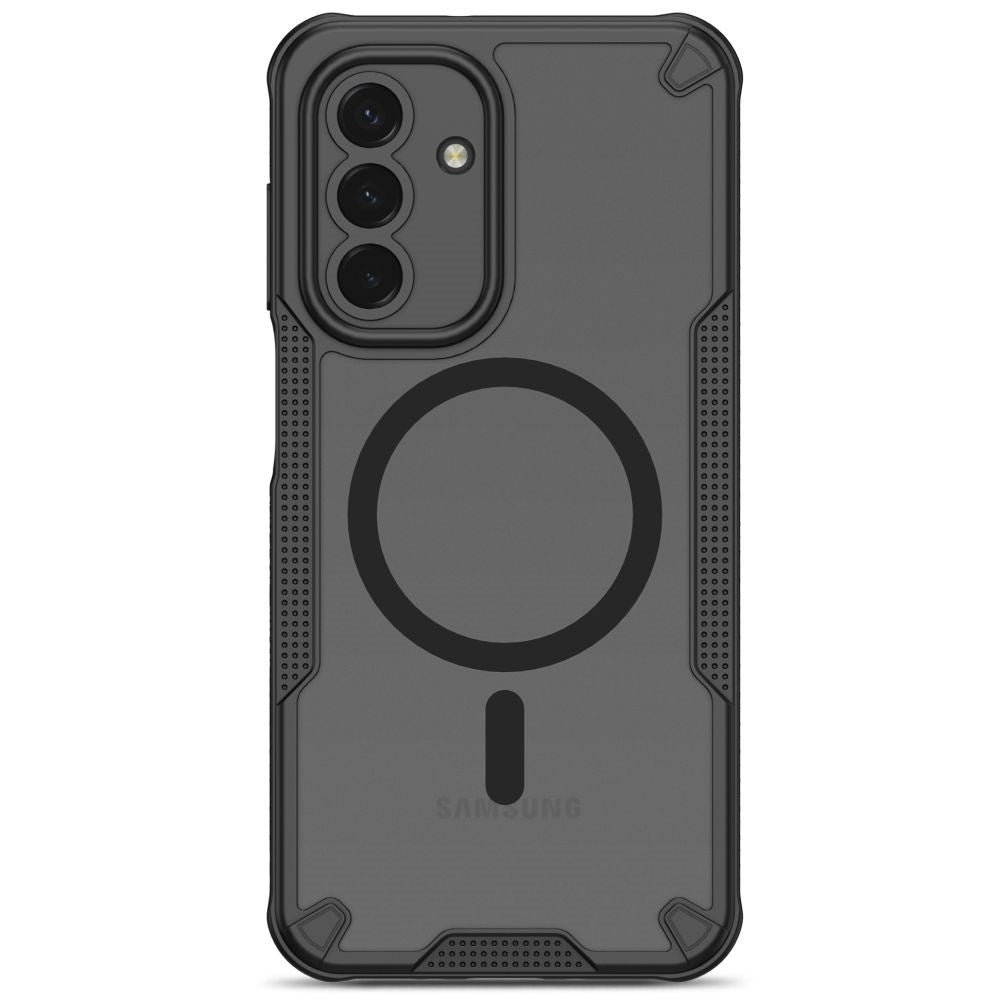 Samsung Galaxy A17 (5G) / A18 / A26 Tech-Protect Rugged Shield Cover - MagSafe Kompatibel - Mat Sort