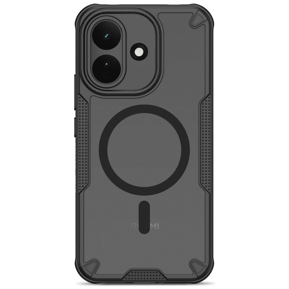 Xiaomi Redmi Note 17 Pro (5G) Tech-Protect Rugged Shield Cover - MagSafe Kompatibel - Mat Sort