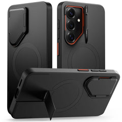 Samsung Galaxy S26 Tech-Protect Kevlar Aura Hybrid Cover - MagSafe Kompatibel - Sort