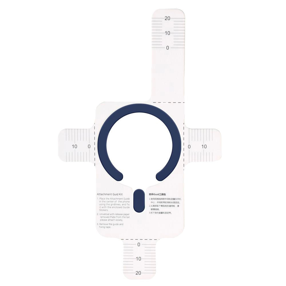 Tech-Protect Magnetisk MagSafe Ring m. Installationsramme - Blå