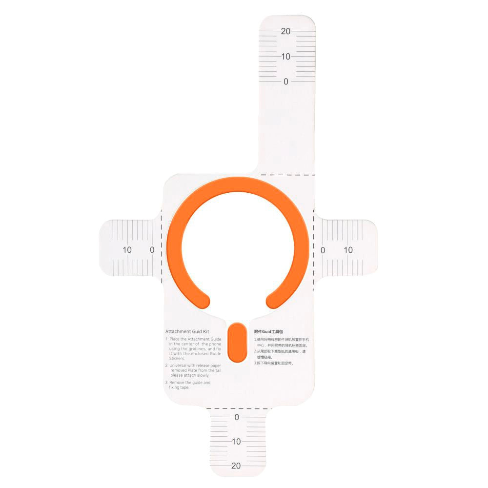 Tech-Protect Magnetisk MagSafe Ring m. Installationsramme - Orange