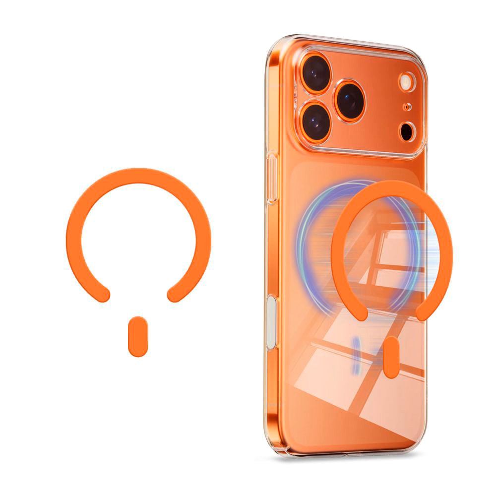 Tech-Protect Magnetisk MagSafe Ring m. Installationsramme - Orange