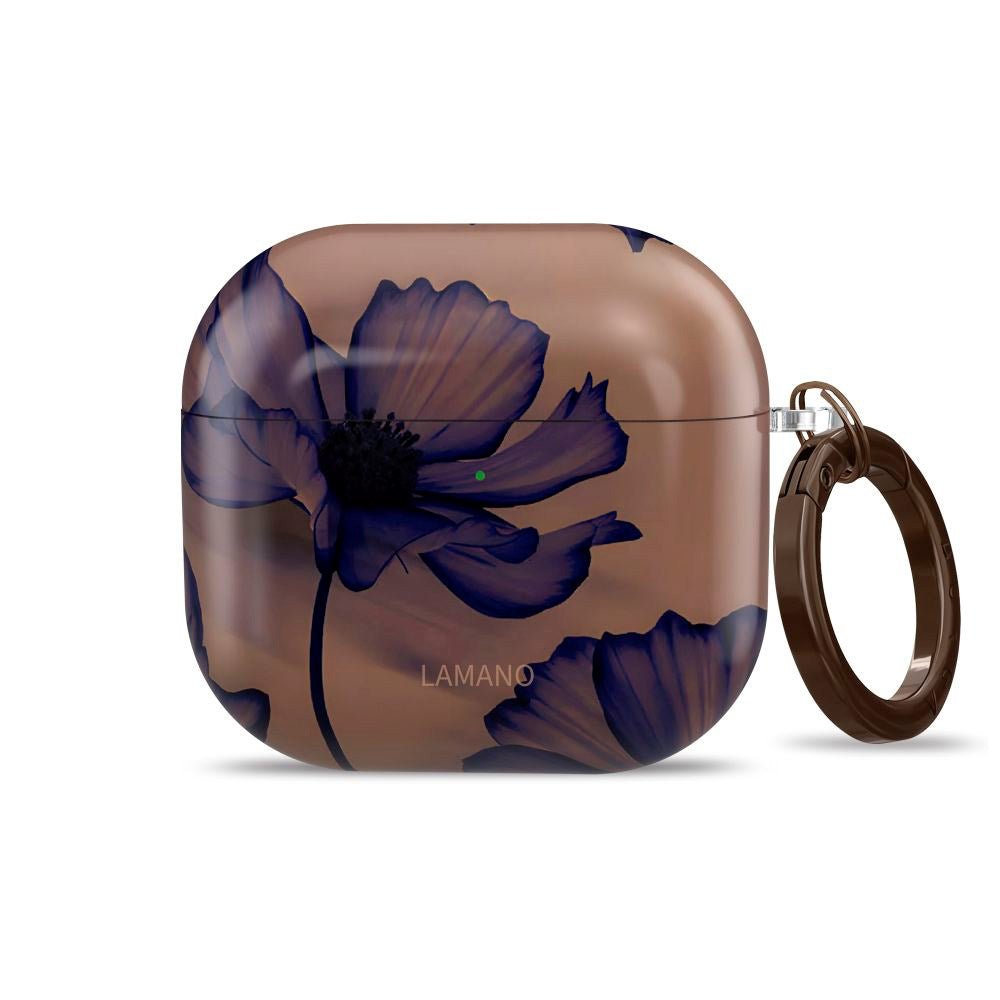 Apple AirPods (4. gen.) Tech-Protect Lamano Cover m. Nøglering - Velvet Night