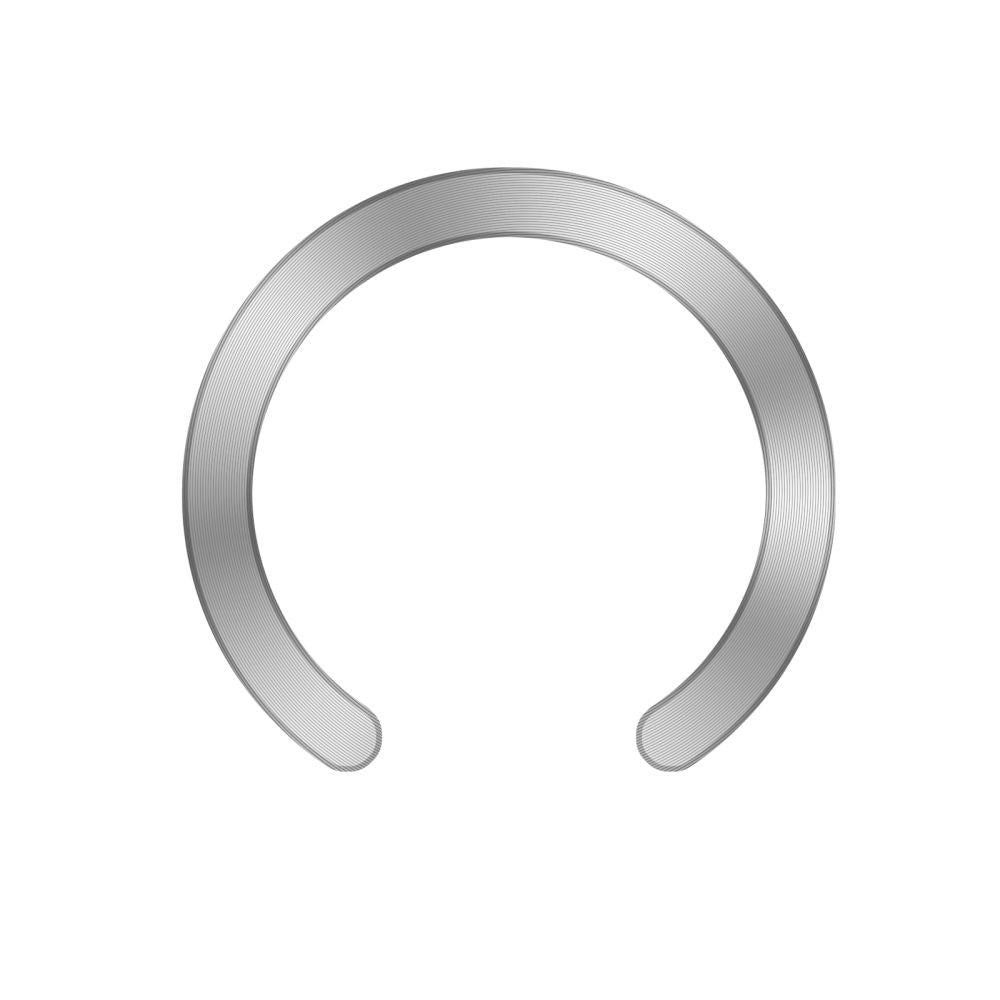 Tech-Protect MagSafe Kompatibel Magnetisk Ring m. Installationsramme - 2 stk - Sølv / Blå