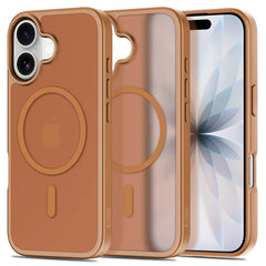 iPhone 17 Tech-Protect BasicMag Hybrid Cover - MagSafe Kompatibel - Mat Brun