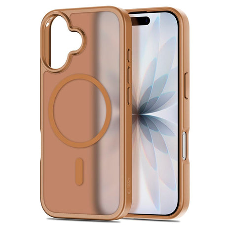 iPhone 17 Tech-Protect BasicMag Hybrid Cover - MagSafe Kompatibel - Mat Brun