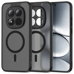 Xiaomi Redmi Note 15 Pro Tech-Protect MagMat Hybrid Cover - MagSafe Kompatibel - Sort