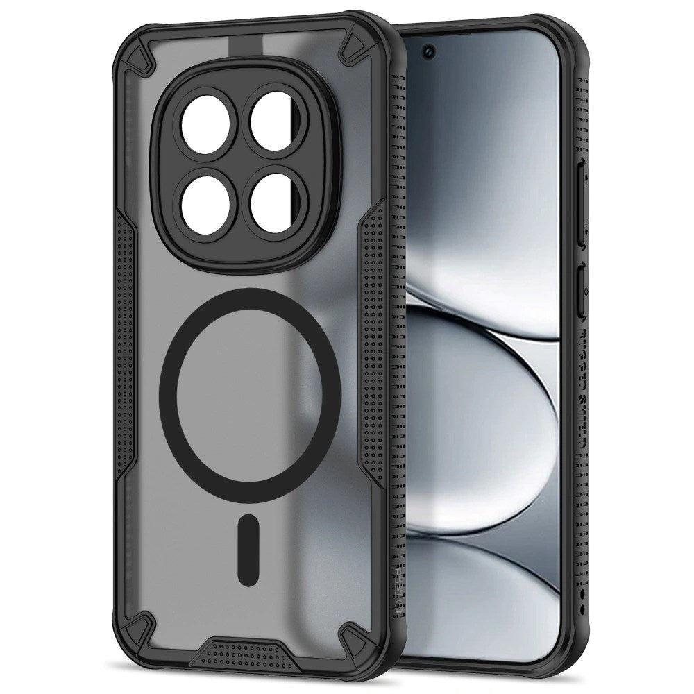 Xiaomi Redmi Note 15 Pro Tech-Protect Rugged Shield Cover - MagSafe Kompatibel - Mat Sort