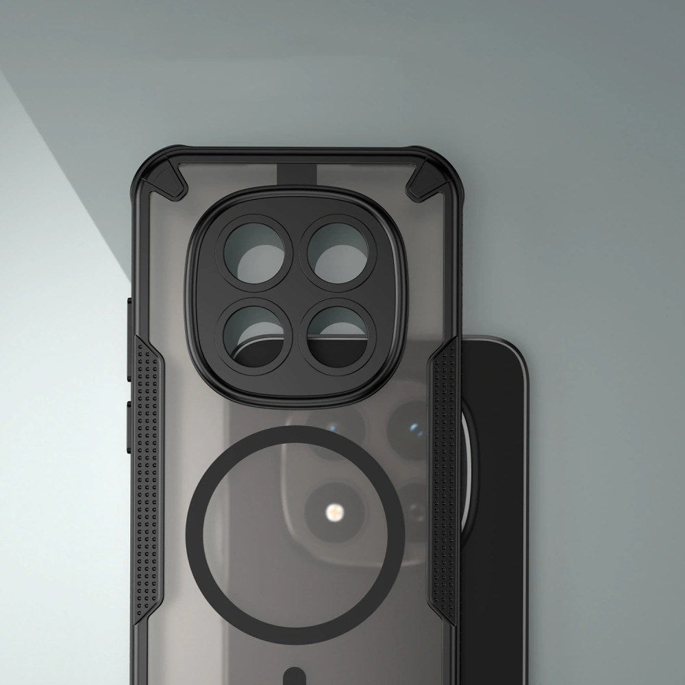 Xiaomi Redmi Note 15 Pro Tech-Protect Rugged Shield Cover - MagSafe Kompatibel - Mat Sort