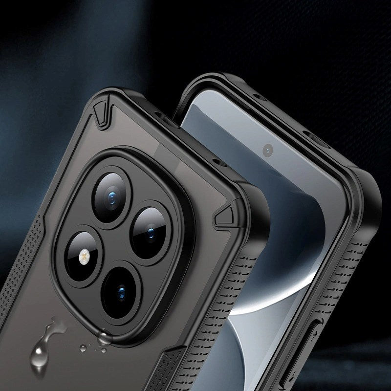 Xiaomi Redmi Note 15 Pro+ (Plus) Tech-Protect Rugged Shield Cover - MagSafe Kompatibel - Mat Sort