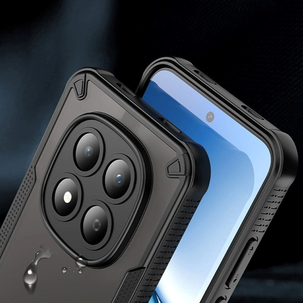 Xiaomi Redmi Note 15 Pro Tech-Protect Rugged Shield Cover - Mat Sort