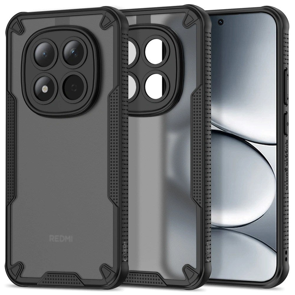Xiaomi Redmi Note 15 Pro Tech-Protect Rugged Shield Cover - Mat Sort