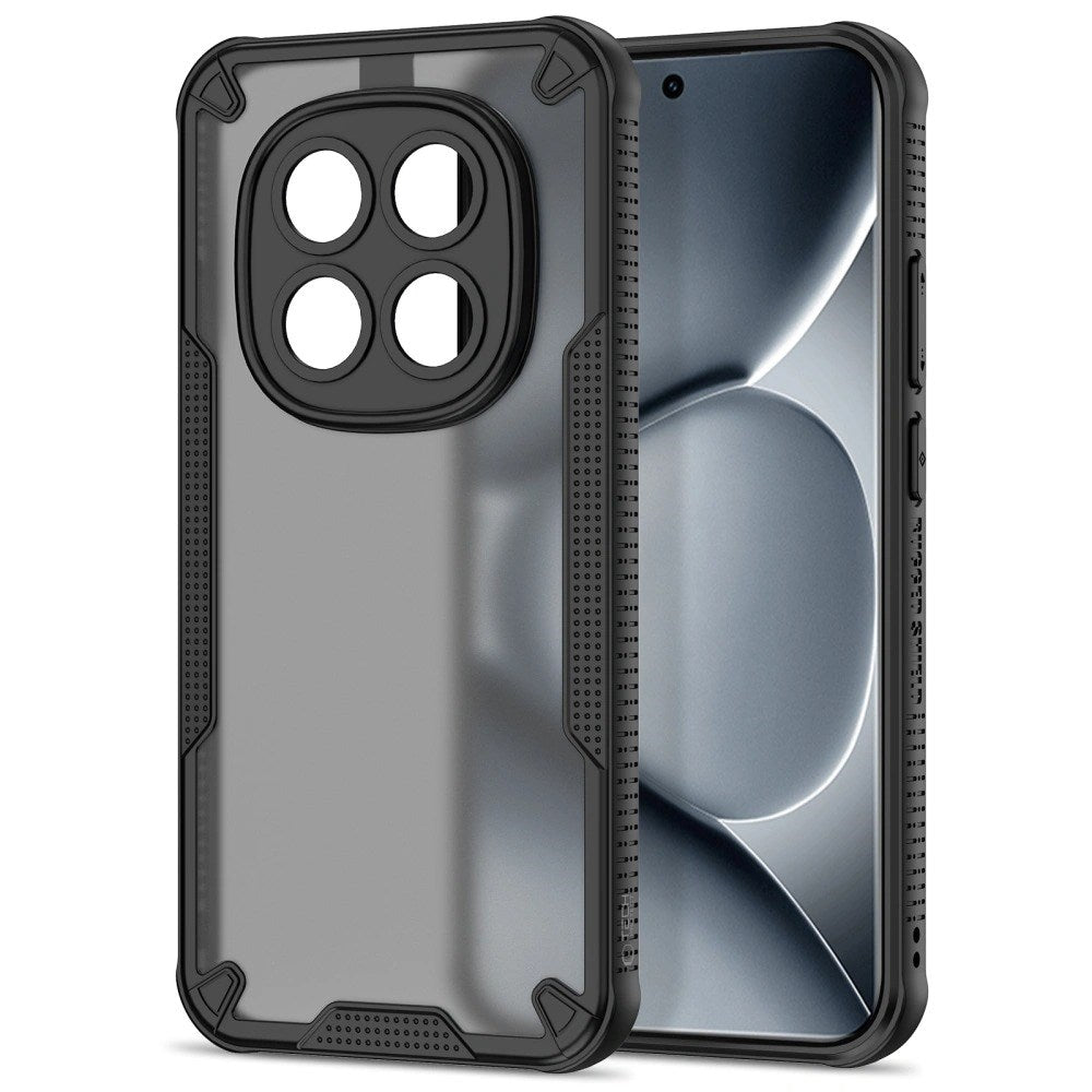 Xiaomi Redmi Note 15 Pro+ (Plus) Tech-Protect Rugged Shield Cover - Mat Sort