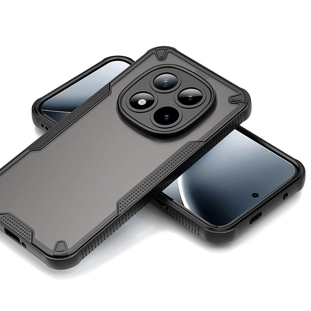 Xiaomi Redmi Note 15 Pro+ (Plus) Tech-Protect Rugged Shield Cover - Mat Sort