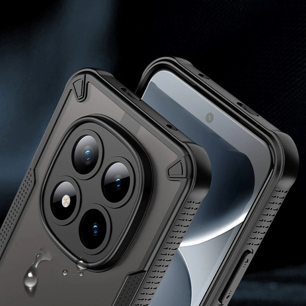 Xiaomi Redmi Note 15 Pro+ (Plus) Tech-Protect Rugged Shield Cover - Mat Sort