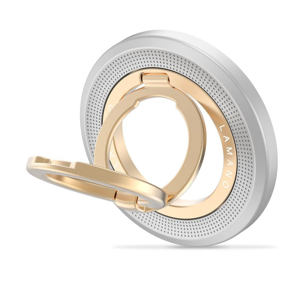 Tech-Protect Lamano Magnetisk Mobil Ring - MagSafe Kompatibel - Sølv / Guld