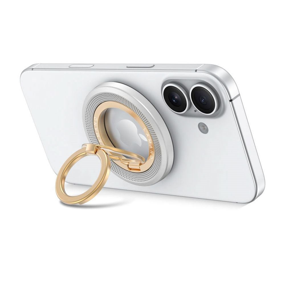 Tech-Protect Lamano Magnetisk Mobil Ring - MagSafe Kompatibel - Sølv / Guld